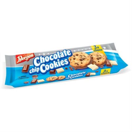 Bergen Triple Chocolate Chip Cookies 100g