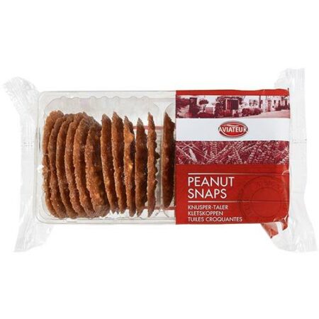 Aviateur Kletskoppen 175gr - Peanut Snaps