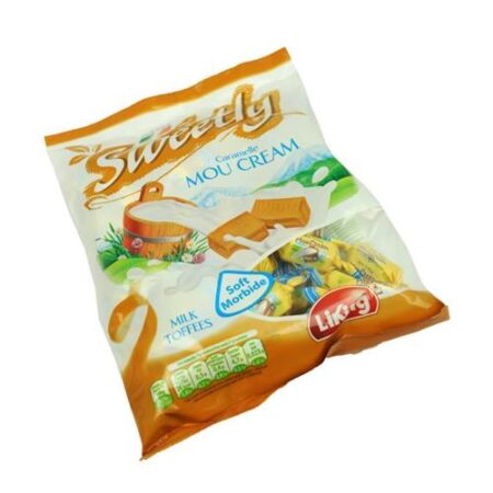 Liking Melk Toffee 350g – Individueel verpakte romige karamelsnoepjes