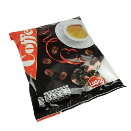 Liking Snoep Koffie 315g – Zachte snoepjes met koffiesmaak
