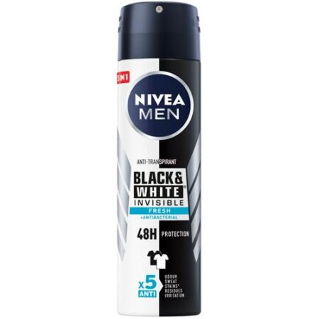 Nivea Men Deodorant Black & White Fresh 150ml