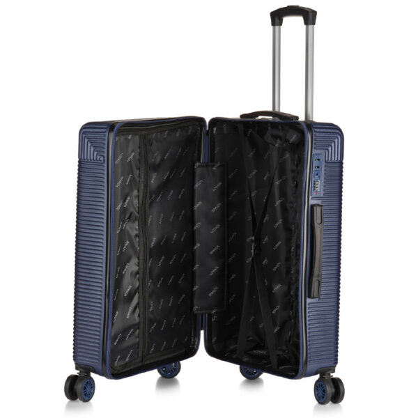 Voyage Reiskoffer New York - Navy - 57x38x23.5cm - 51l - Afbeelding 3