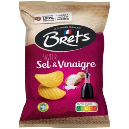 Brets Chips Zout & Azijn 125gr