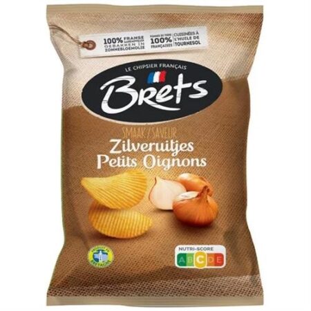 Brets Chips Zilveruitjes 125gr