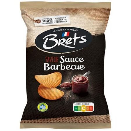 Brets Chips Barbecuesaus 125gr