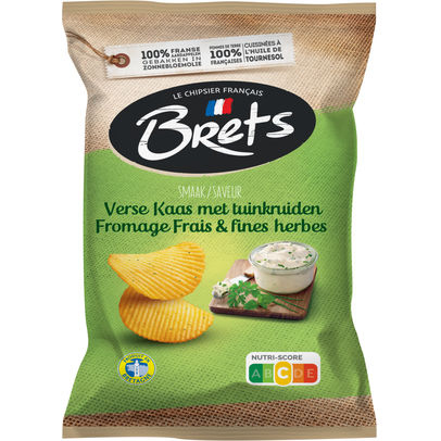 Brets Chips Verse Kaas Met Tuinkruiden 125gr