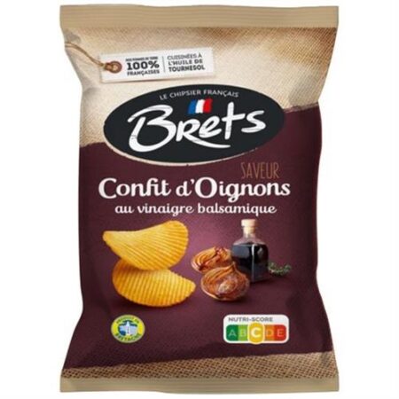 Brets Chips Uienkonfijt & Balsamico Azijn 125g