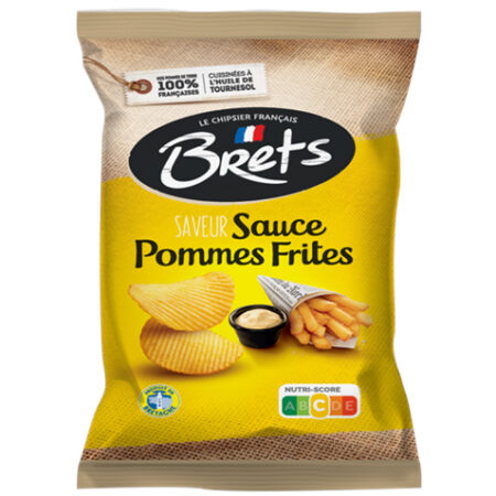 Brets Chips Friet-Mayonaise 125gr