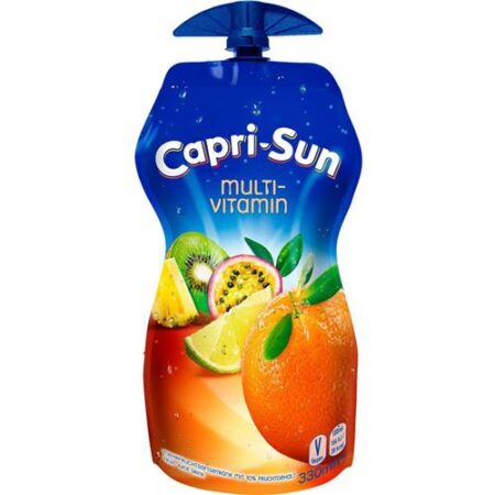 Capri Sun Multi-Vitamin 330ml – Vruchtensap – Pouch – Vegan