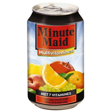 Minute Maid Multivitamin 33cl - Blikje - Fruitsap Met Multivruchten