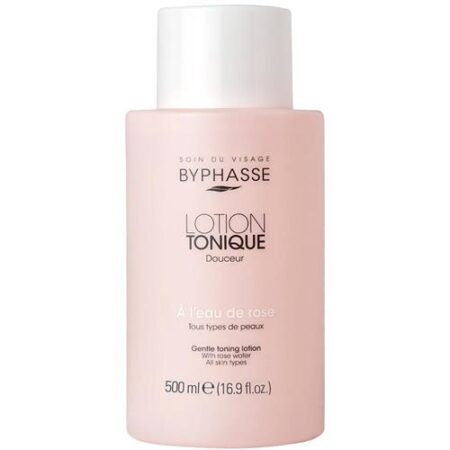 Byphasse Lotion Tonic Voor Alle Huidtypes Rozenwater 500ml