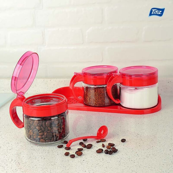 Kruidenset Lily wit – 3-delig met stijlvol design - Afbeelding 2