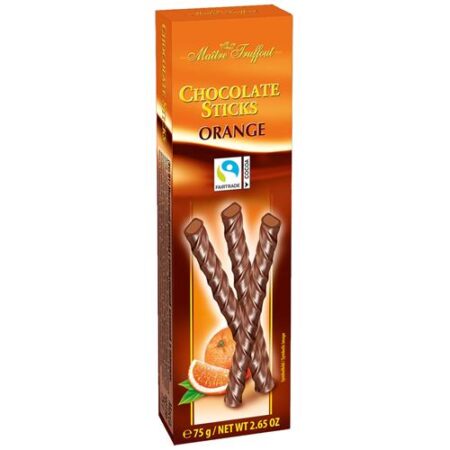 Maître Truffout Chocolade Sticks Orange 75g