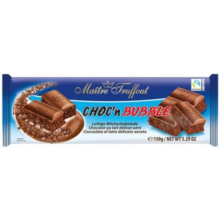 Maître Truffout Choc'n Bubble Luchtige Melkchocolade 150g