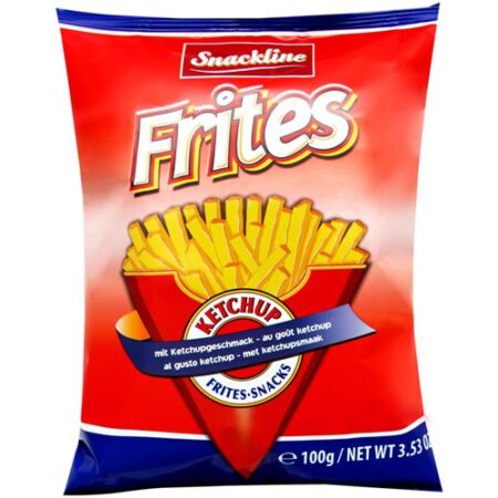 Snackline Chips Frietsnack Met Ketchupsmaak 100g
