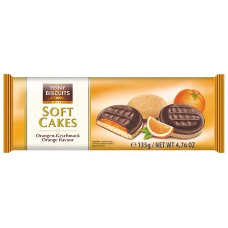 Feiny Biscuits Jaffa Cake Sinaasappelsmaak 135g