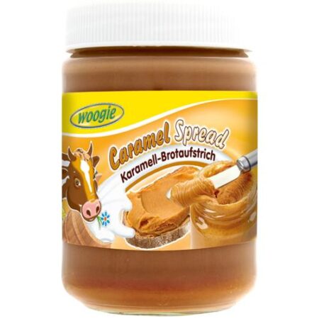 Woogie Caramel Spread 400g - Karamel Smeerpasta - Broodbeleg