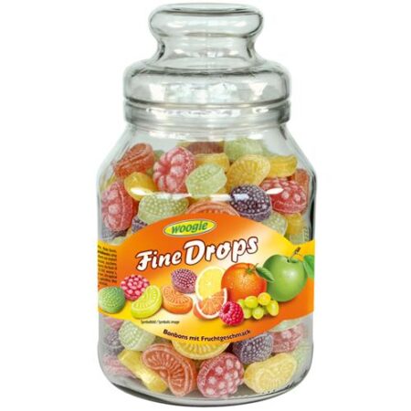 Woogie Snoep Zuurtjes Met Vruchtensmaak In Pot 966g