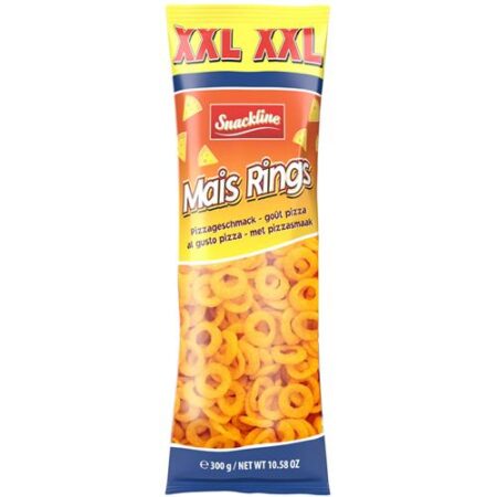 Snackline Chips XXL Maïs Rings Pizza 300g