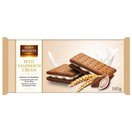 Feiny Biscuits Cacao Koekjes Met Crèmevulling 185g