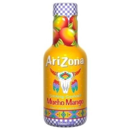 Arizona Ice Tea Mucho Mango 500ml - Verfrissende Mango