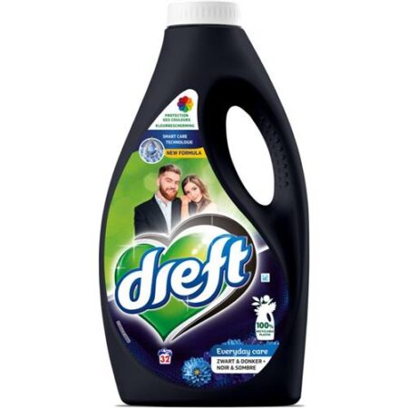 Dreft Vloeibaar Wasmiddel Zwart & Donker 32wasb./1.6L