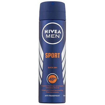Nivea Men Sport Deodorant Spray 150ml – 48u Bescherming