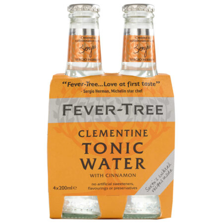 Fever-Tree Clementine Tonic Water 4 x 200ml flesjes