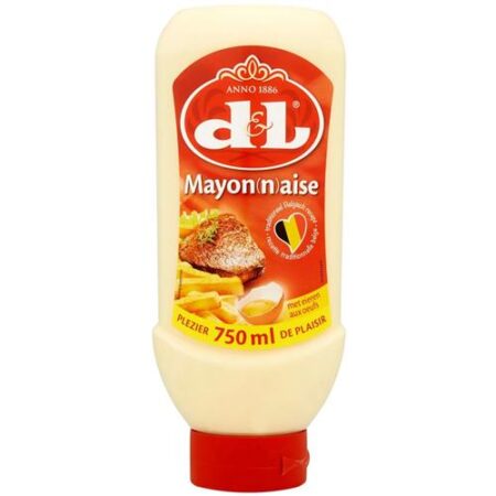 D&L Mayonaise Met Eieren 750ml