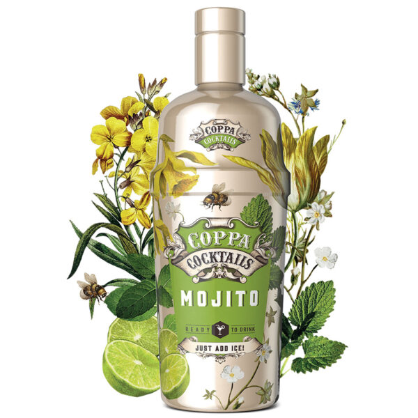 Coppa Cocktail Mojito – Frisse Klassieker in Shakerfles 70cl - Afbeelding 2