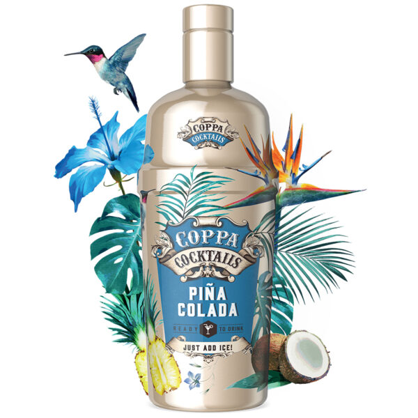 Coppa Cocktail Piña Colada – Romige Cocktail in Shakerfles 70cl - Afbeelding 2