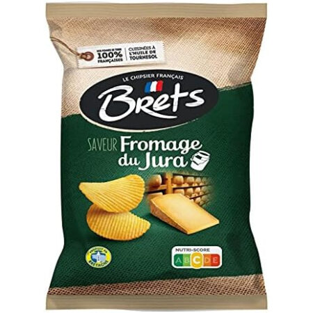 Brets Chips Met Kaas Uit De Jura 125gr