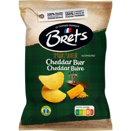 Brets Chips Cheddar Bier 125g