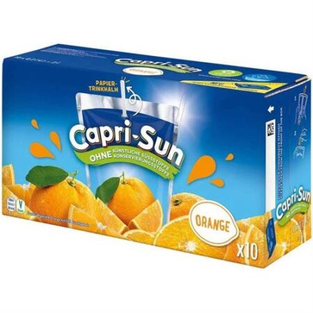 Capri-Sun Orange 10x200ml – Fruitige Dorstlesser voor Onderweg