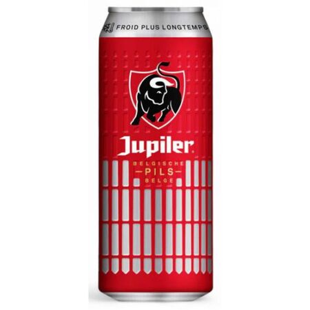 Jupiler Cold Grip 50cl blik – Belgisch pilsbier met koude greep