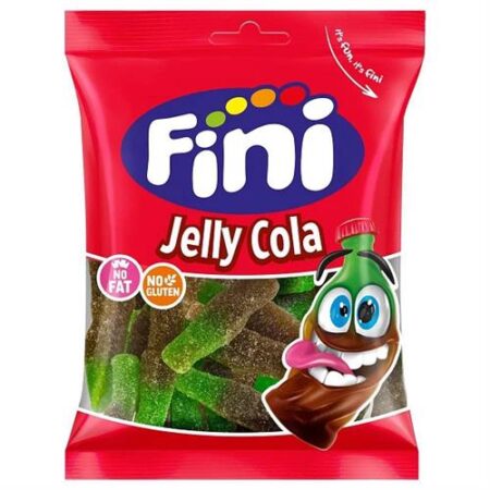 Fini Snoepzakje Jelly Cola 90g - Glutenvrij & Vetvrij