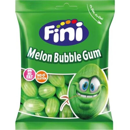 Fini Snoepzakje Meloen Bubblegum 90g - Glutenvrij - Halal 90g