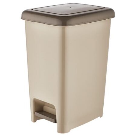 Dunya pedaalemmer "Slim" 60 liter - Cappucino