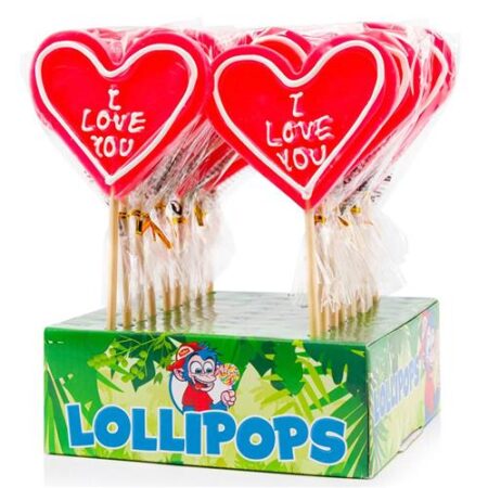 Hartlolly "I Love You" 80g 9cm - Felko