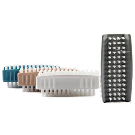 Plastic nagelborstel in assorti kleuren – handborstel voor nagelreiniging