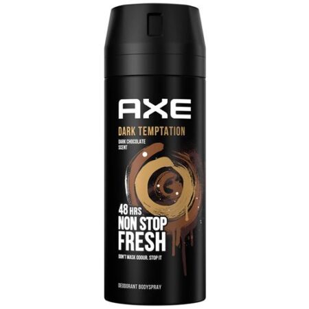 AXE Dark Temptation deodorant 150ml – warme chocoladegeur voor mannen
