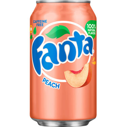 Fanta Peach USA – Amerikaanse perzik frisdrank (355 ml)