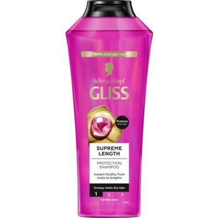 Gliss Supreme Length Shampoo 400 ml – shampoo voor lang haar
