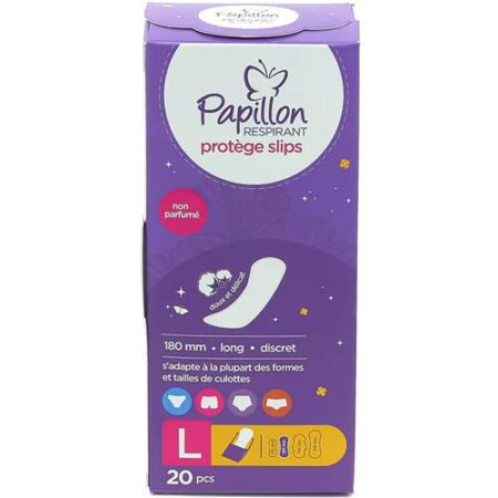 Papillon Inlegkruisjes Large Lang Discreet 20 stuks – comfortabele inlegkruisjes