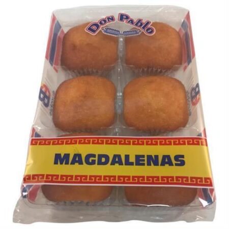 Don Pablo Magdalenas Cakes Vierkant 6 Stuks - 175g