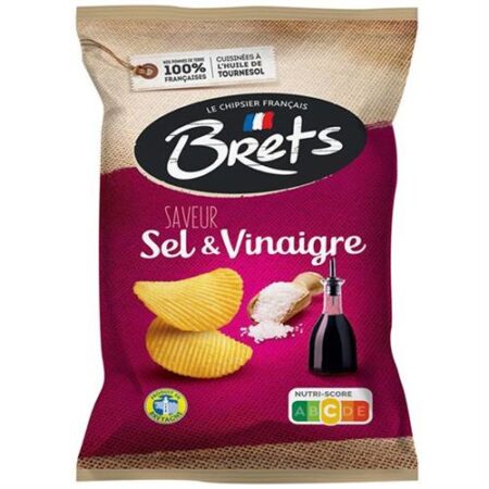 Brets Chips Zout & Azijn 125g