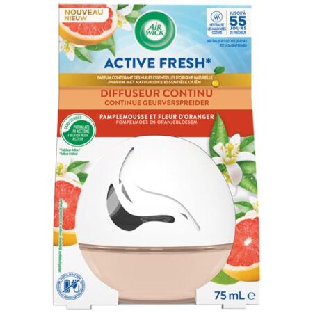 Airwick Decosphere Pompelmoes & Oranjebloesem 75ml