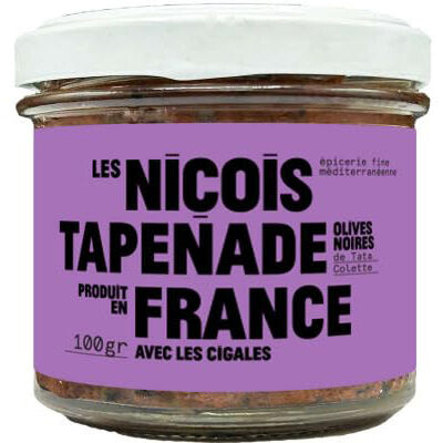 Pot Le Nicois zwarte olijven tapenade 100 g