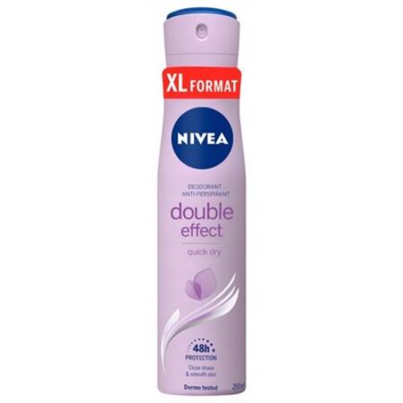 Nivea Deodorant Double Effect XXL 250 ml – roll-on met 48 u bescherming en verzorgende formule