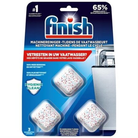 Finish Machinereiniger 3x17gr